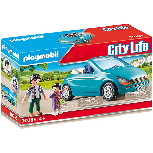 70285 Playmobil Far og Barn med Cabriolet (Billede 1 af 3)