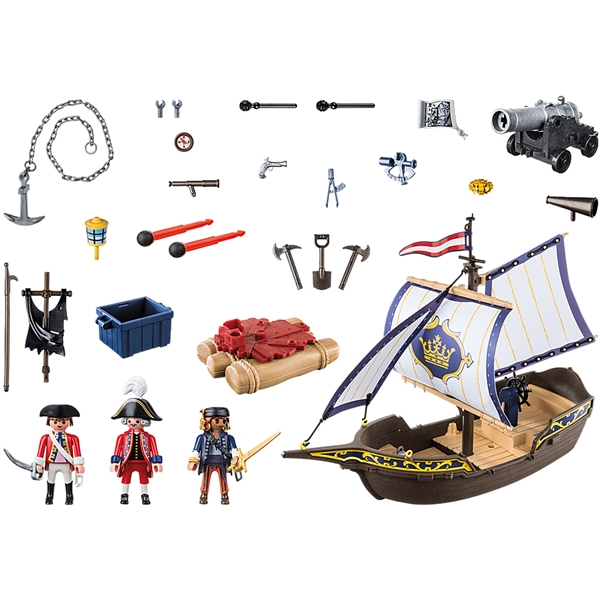 70412 Playmobil Roedjakkesejler (Billede 7 af 7)