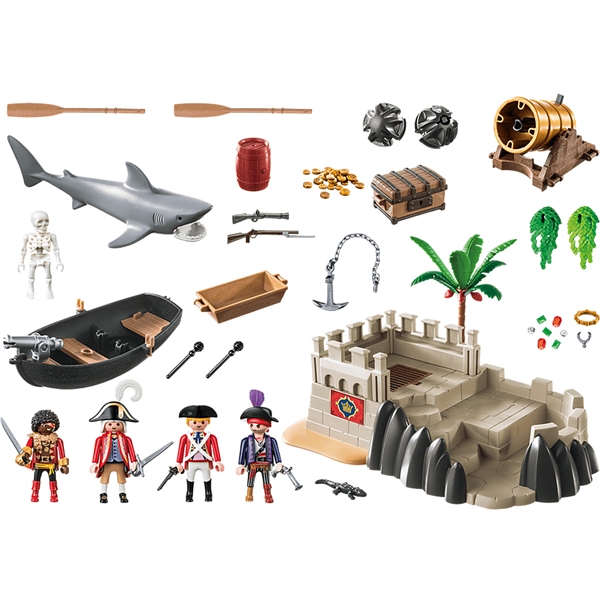 70413 Playmobil Roedjakkebastion (Billede 7 af 7)