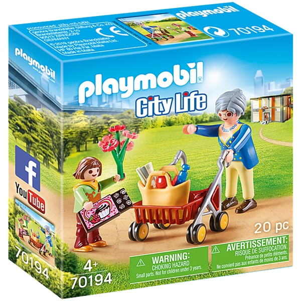 70194 Playmobil Mormor med Rollator (Billede 1 af 3)