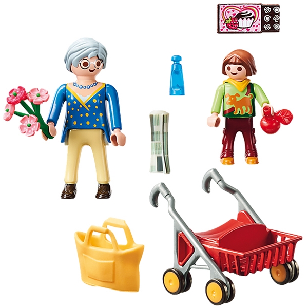 70194 Playmobil Mormor med Rollator (Billede 3 af 3)