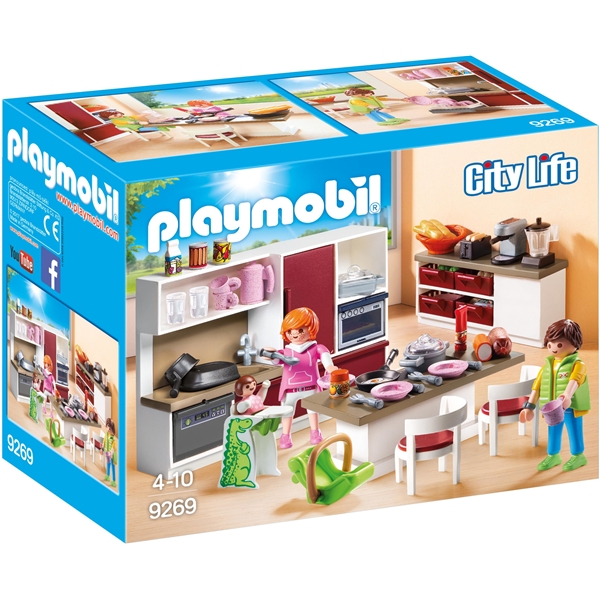 9269 Playmobil Stort Samtalekøkken (Billede 1 af 6)