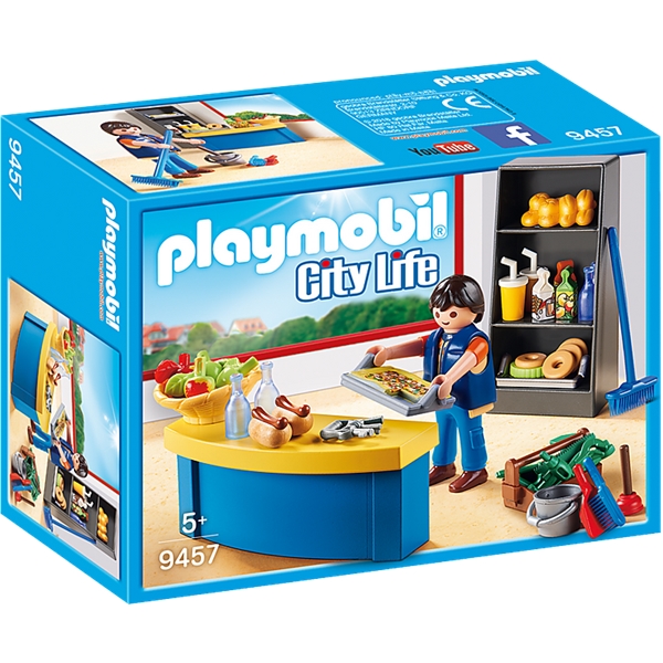9457 Playmobil Pedel med Kiosk (Billede 1 af 5)