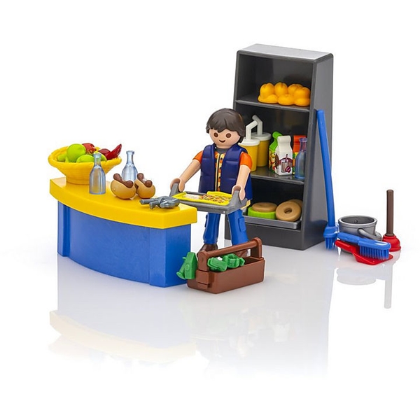 9457 Playmobil Pedel med Kiosk (Billede 3 af 5)