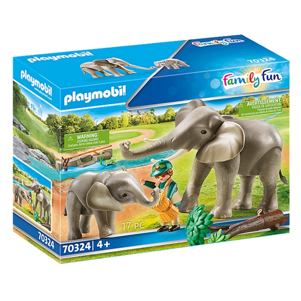 70324 Playmobil Elefanter i Indhegning (Billede 1 af 3)