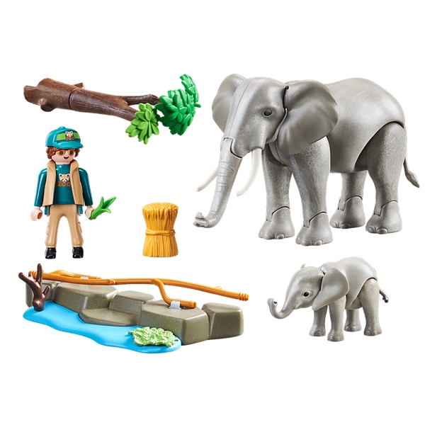 70324 Playmobil Elefanter i Indhegning (Billede 2 af 3)