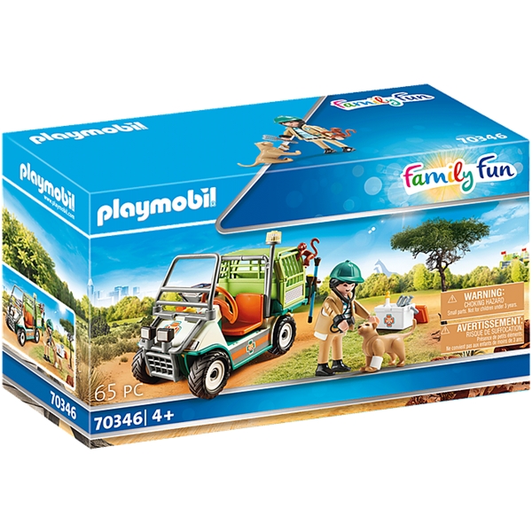 70346 Playmobil Zoo-dyrlæge med Køretøj (Billede 1 af 3)
