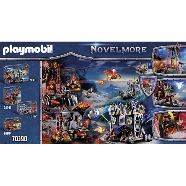 70390 Playmobil Burnham Raiders Lavamine (Billede 3 af 9)