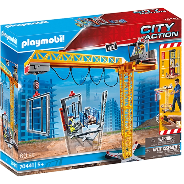 70441 Playmobil Fjernstyret Byggekran - Byggedele (Billede 1 af 6)