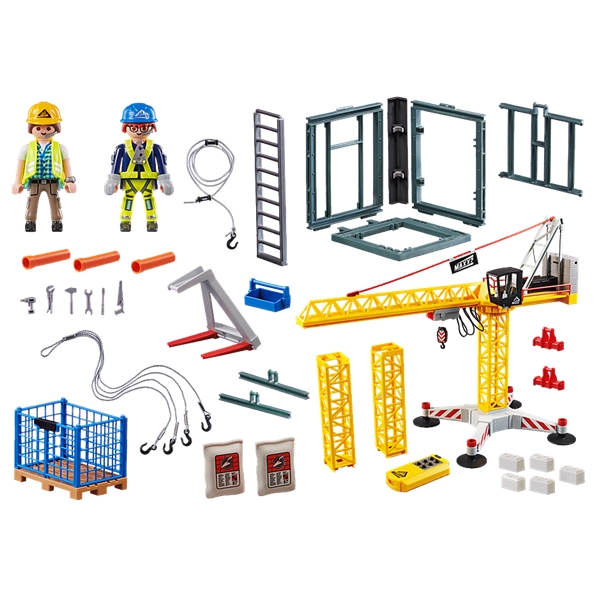 70441 Playmobil Fjernstyret Byggekran - Byggedele (Billede 2 af 6)