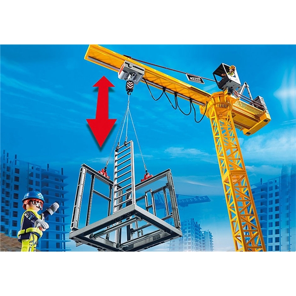 70441 Playmobil Fjernstyret Byggekran - Byggedele (Billede 3 af 6)