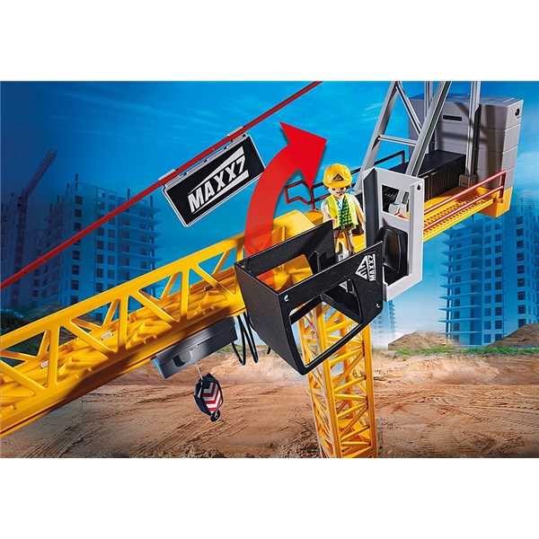 70441 Playmobil Fjernstyret Byggekran - Byggedele (Billede 4 af 6)