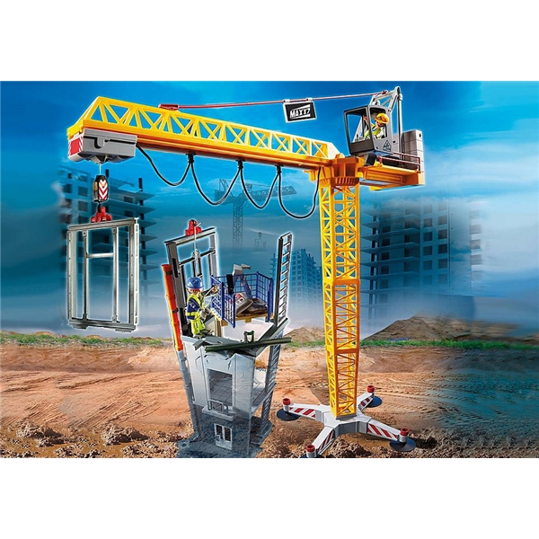 70441 Playmobil Fjernstyret Byggekran - Byggedele (Billede 5 af 6)