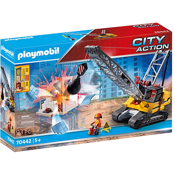 70442 Playmobil Gravemaskine med Byggedel (Billede 1 af 8)