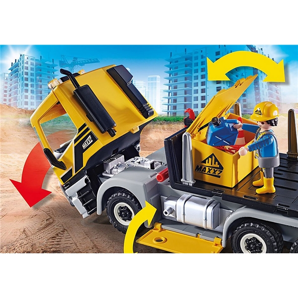 70444 Playmobil Lastbil med Veksellad (Billede 4 af 7)