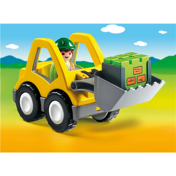 6775 Playmobil 1.2.3 Excavator (Billede 2 af 2)