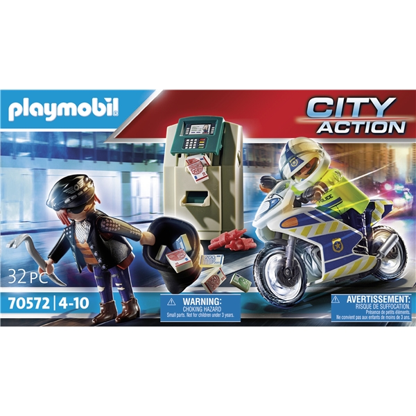 70572 Playmobil City Politimotorcykel (Billede 3 af 4)