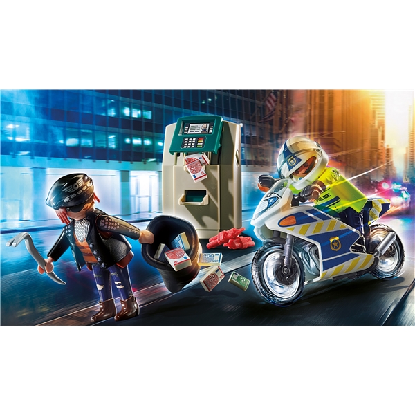 70572 Playmobil City Politimotorcykel (Billede 4 af 4)