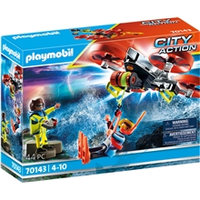 70143 Playmobil City Skibsredning: Dykkerbjergning