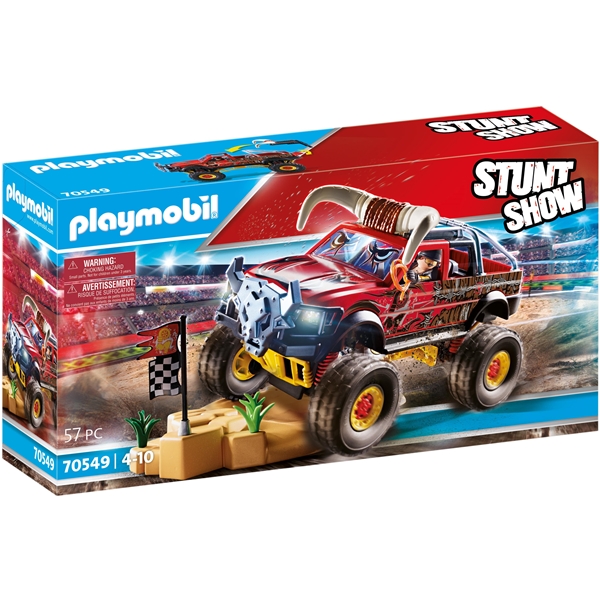70549 Playmobil Stuntshow Monster Truck med Horn (Billede 1 af 6)
