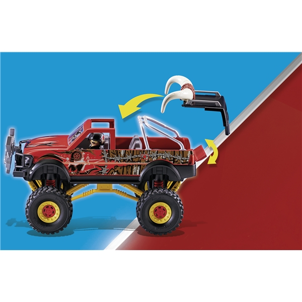 70549 Playmobil Stuntshow Monster Truck med Horn (Billede 2 af 6)