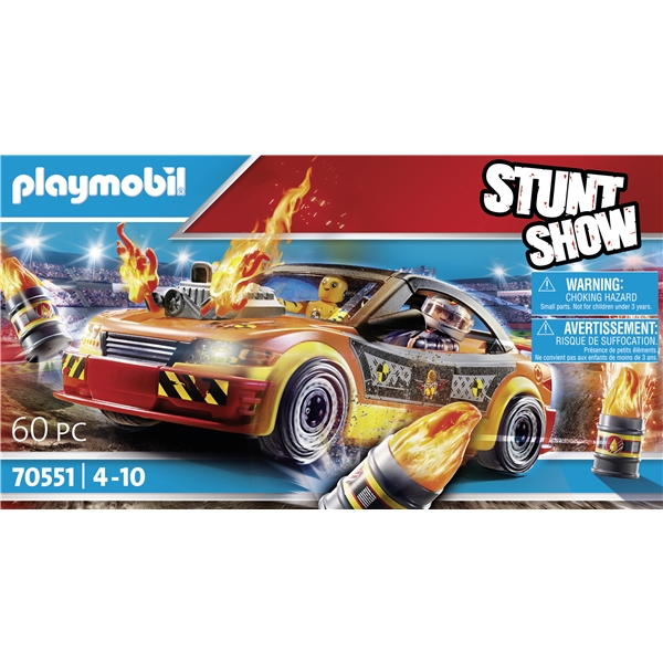 70551 Playmobil Stuntshow Crashcar (Billede 6 af 6)