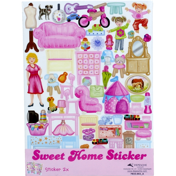 Sweet Home Store Stickers (Billede 1 af 2)