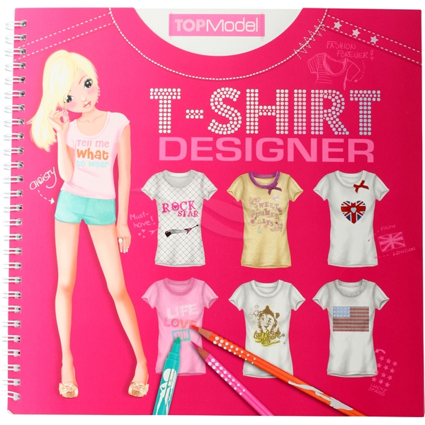 For en dagstur Udvikle Vær tilfreds TOPModel T-Shirt Designer - Kreative bøger - TOPModel | Shopping4net