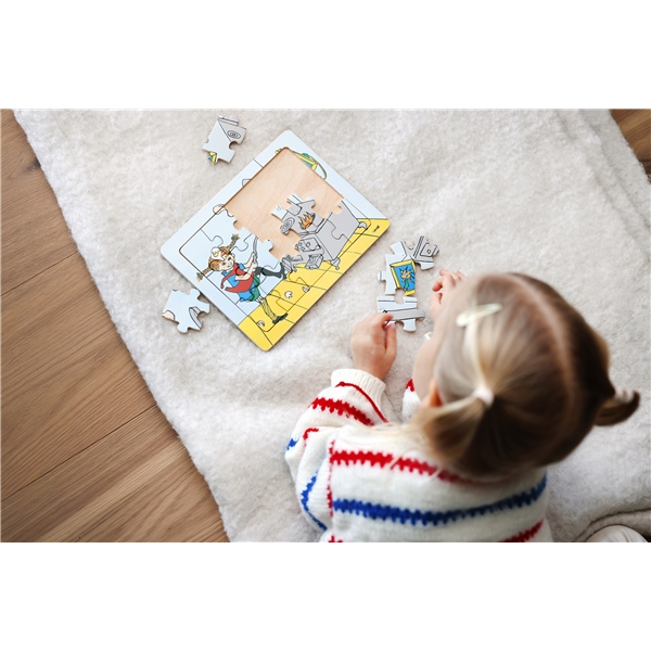 Pippi Puslespil Rampussel 15 brikker (Billede 2 af 3)
