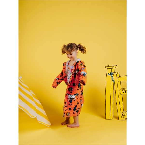 Pippi Langstrømpe Nabo Badekåbe (Billede 3 af 3)