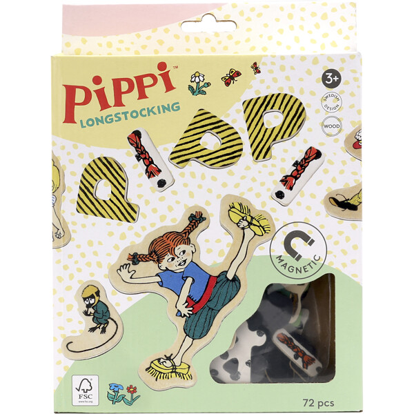 Pippi Magnetbogstaver & Figurer (Billede 3 af 3)