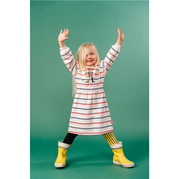 Pippi Rutrand Coll Kjole Sæt (Billede 3 af 3)