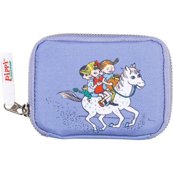 Pippi Langstrømpe Pung Venner Lilla (Billede 1 af 2)