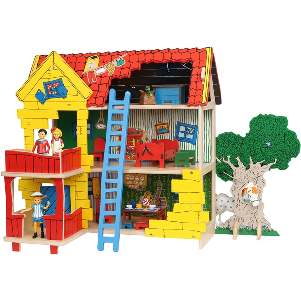 Pippi Langstrømpe Dukkehus Villa Villekulla (Billede 1 af 5)