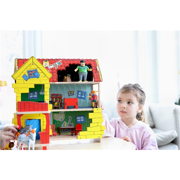 Pippi Langstrømpe Dukkehus Villa Villekulla (Billede 5 af 5)
