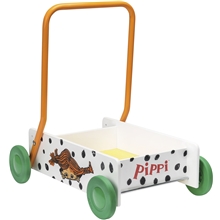 Pippi Lære Gå Vogn Prikket