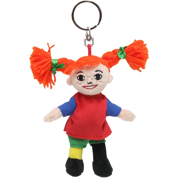 Nøglering Blød Pippi (Billede 1 af 2)