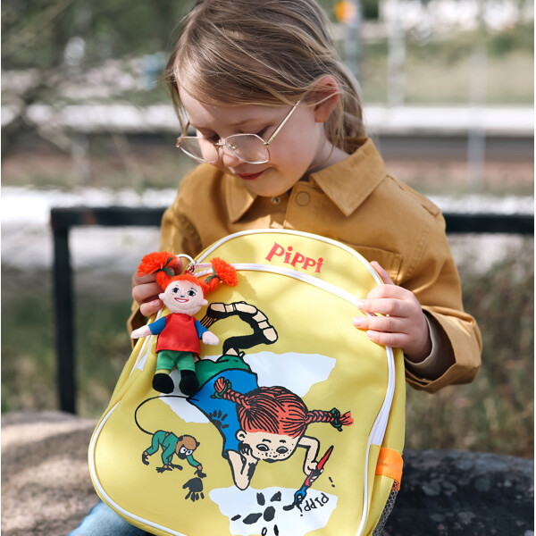 Nøglering Blød Pippi (Billede 2 af 2)