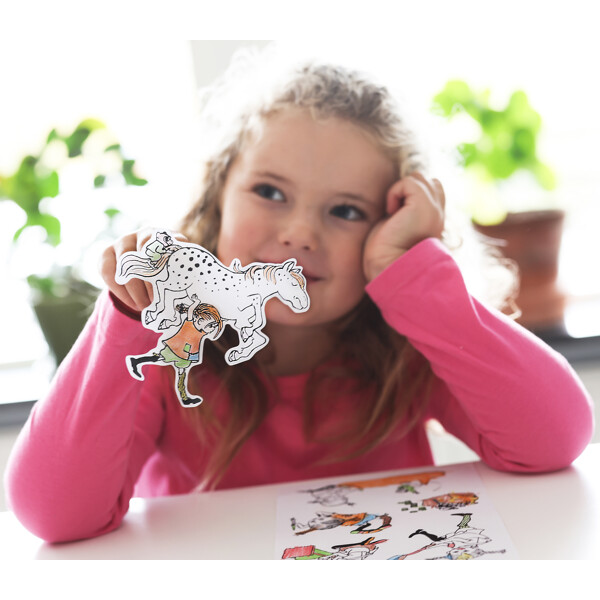 Pippi Klistermærker til Farvelægning (Billede 5 af 5)