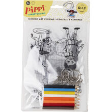Pippi Nøglering Krympeplast