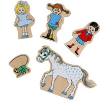 Pippi Figurer Træ