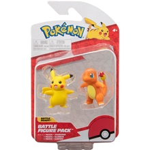 Pokémon Battle Figure Pakke Charmander Pikachu