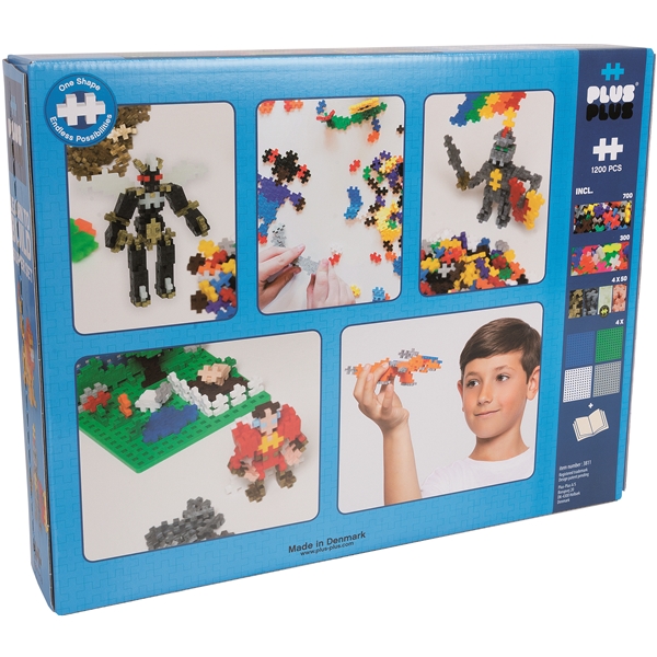 Plus-Plus Learn to Build Basic 1200 Dele (Billede 2 af 4)