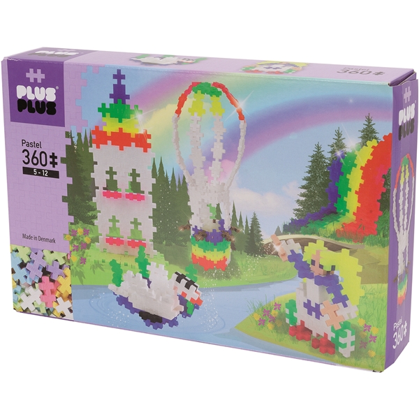 Plus-Plus Basic Rainbow Hot Air Ballon 360 Dele (Billede 1 af 2)