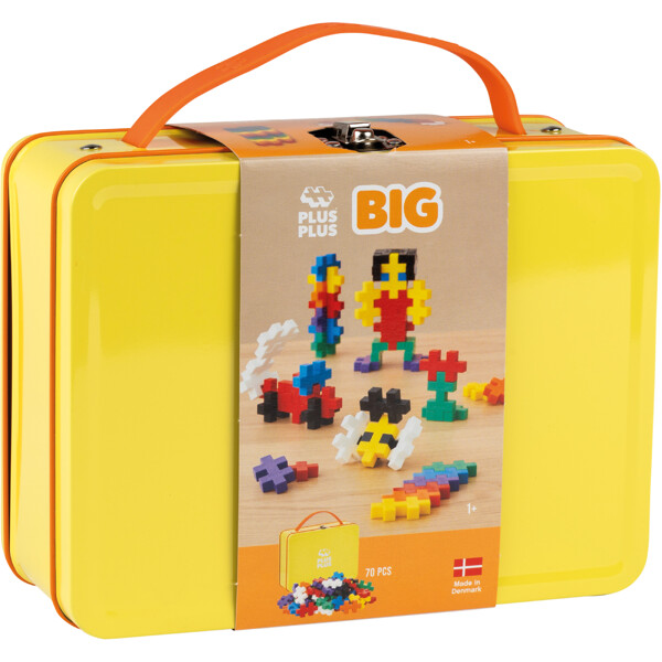 Plus-Plus BIG Metal Suitcase Basic 70 Dele (Billede 3 af 5)