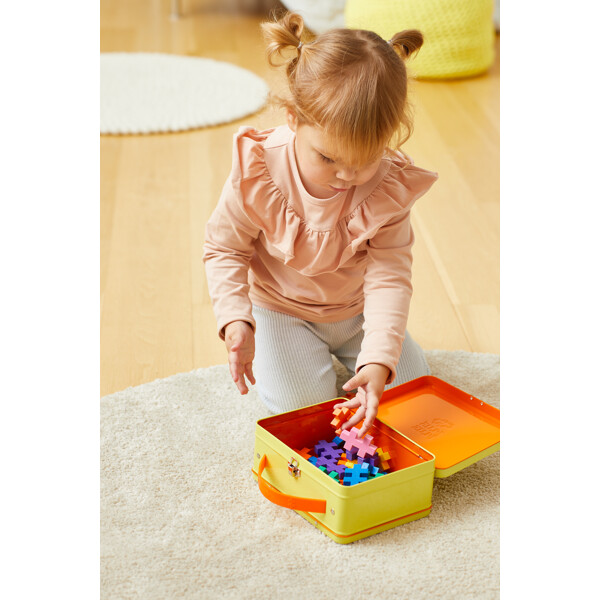 Plus-Plus BIG Metal Suitcase Basic 70 Dele (Billede 5 af 5)