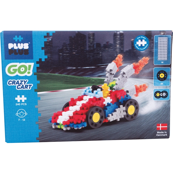 Plus-Plus Go! Crazy Cart (Billede 1 af 5)