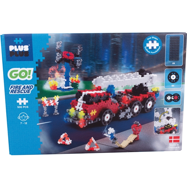 Plus-Plus Go! Fire and Rescue (Billede 1 af 5)