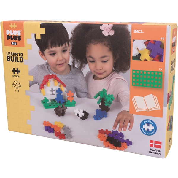 Plus-Plus BIG Learn to Build 60 Dele (Billede 1 af 4)