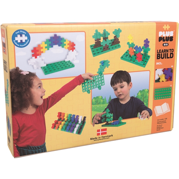 Plus-Plus BIG Learn to Build 60 Dele (Billede 2 af 4)